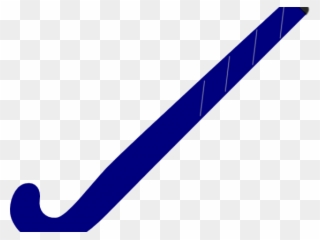 Field Hockey Stick Blue Clipart