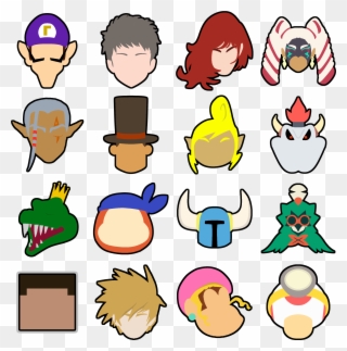 Ultimatesome Of My Wanted Ssbu Characters As Stock - Smash Bros Ultimate Stock Icons Clipart