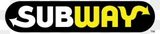 Open - Subway Logo Black And White Clipart