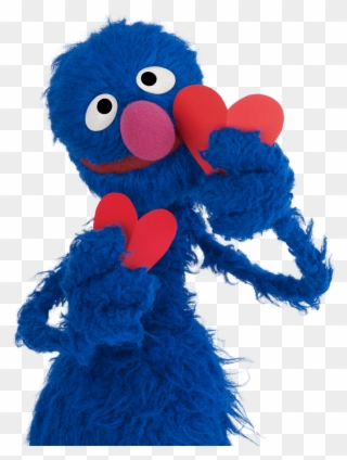 Grover Sesame Street Love Clipart