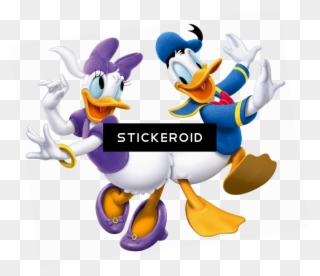 Daisy And Donald Dancing - Donald & Daisy Dancing Clipart