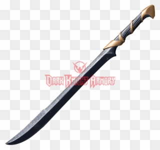 Dark Elven Hunter Larp Blade Mci From Dark Knight Armoury - Sword Clipart
