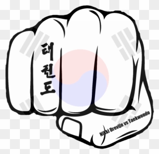 Explore Taekwondo And More - Punch Vector Clipart