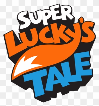 Super Lucky's Tale Outlined Stacked - Super Lucky's Tale Logo Clipart