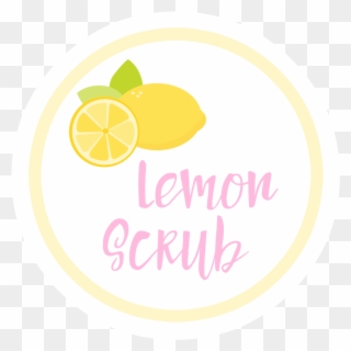Lemonscrubtagpink - Lemon Scrub Tag Clipart