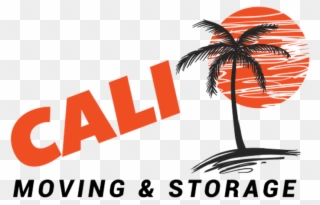 Mainpage Calimoving&storage Logo - Palm Tree In The Sunset Shower Curtain Clipart