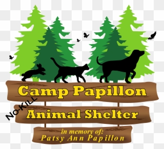 Participating Shelter - Camp Papillon Animal Shelter Clipart