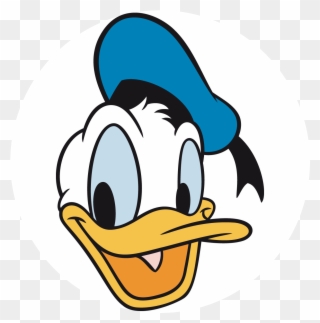 Lesson - Donald Duck Face Png Clipart