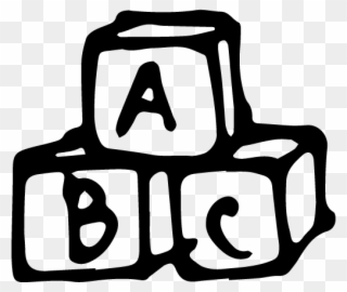 Abc Blocks Icon - Alphabet Clipart