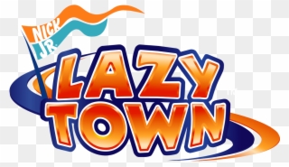 The Transition From What Was Once The Comical Tv Show - Lazy Town Logo Png Clipart
