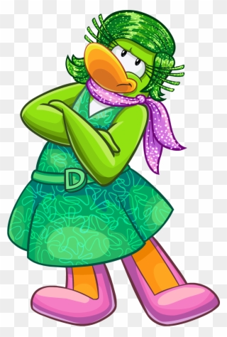 Yearbook 15 Disgust - Club Penguin Disgust Clipart