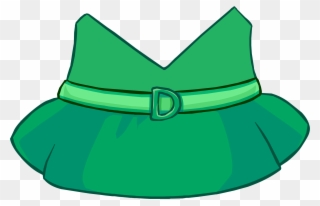 Disgusted Dress - Club Penguin Green Dress Clipart