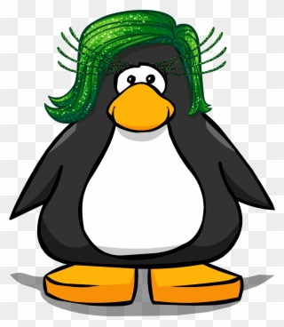 The Disgust On A Player Card - Club Penguin Black Penguin Clipart