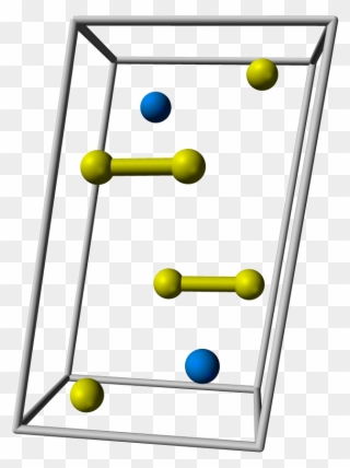 Uranium Trisulfide Unit Cell 3d Balls - Coordination Clipart
