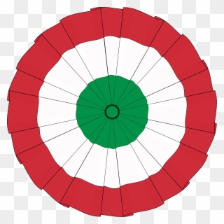 Italy Cockade - Federalist Party Clipart