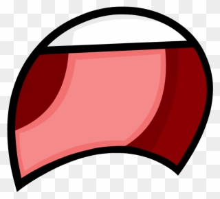 Lips Clipart Red Object - Bfdi 2015 Mouth - Png Download