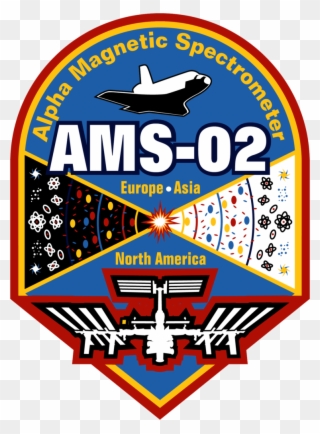 Ams-02 Logo - Alpha Magnetic Spectrometer Clipart