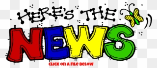 Weekly Newsletters - Here's The News Clipart