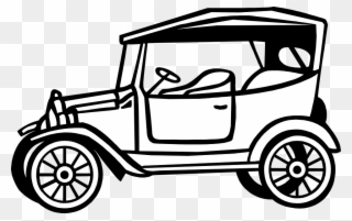 Car Vector Art 18, Buy Clip Art - Henry Ford Car Drawing - Png Download
