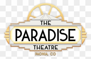 New Theater Logo Revised - Paradise Theatre Clipart