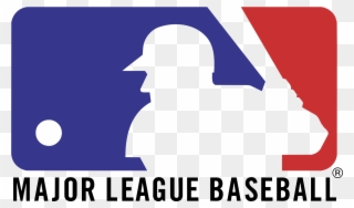 Mlg Logo With Name - Major League Baseball Logo Svg Clipart