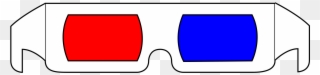3d Glasses Red Blue - Magenta And Cyan Glasses Clipart