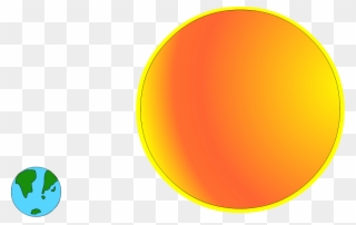 Abstract Sun Cliparts - Sun In Solar System Clipart - Png Download