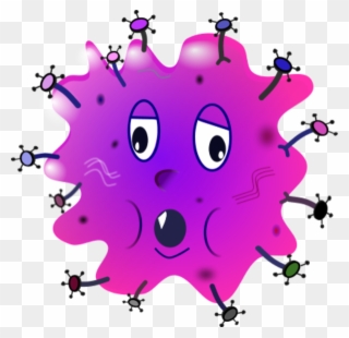 Clip Art Of Diseases - Germ Clip Art - Png Download