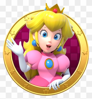 Peach Star Clip Art Freeuse Download Rr Collections - Mario Party Star Rush Peach - Png Download