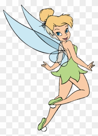Tinkerbell Disney Tinker Bell Clip Art Images 2 Galore - Tinkerbell From The Back - Png Download