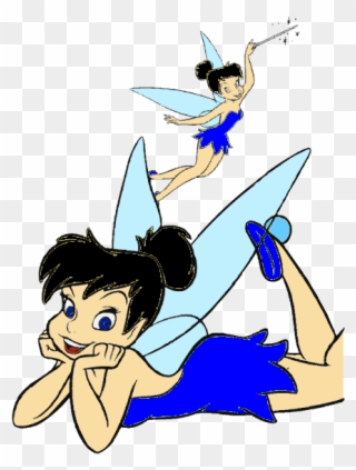 The Community For Enthusiasts - Tinkerbell With Black Hair Clipart