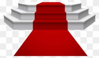 Free Png White Podium With Red Carpet Png Images Transparent - Podium Red Carpet Png Clipart