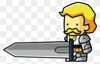 Paladin - Scribblenauts Medieval Clipart