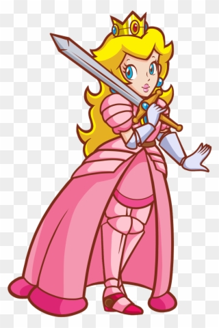 More Paladin Peach, Though This One Is An Edit I Guess - Art Clipart