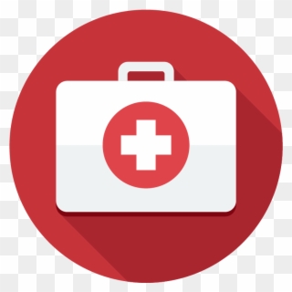 College Survival Guide 3 Icon - Hospital Icon Red Clipart