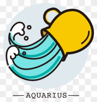 Free Online Aquarius Bottles Constellations Constellation - Jakie Miesiące Do Siebie Pasują Clipart