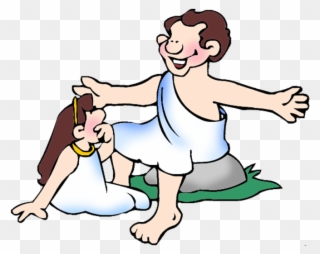Aesop's Roman Master Was So Delighted With Aesop's - Ancient Greece People Gif Clipart
