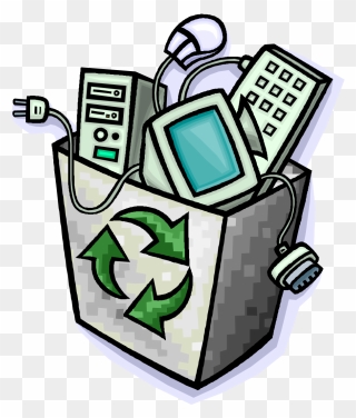 Electronics Learning And Creativity Garbage Disposal - Waste Recycling Clipart