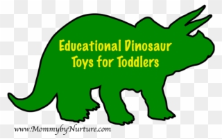 6 Educational Toys For Toddlers - Dinosaur Clipart