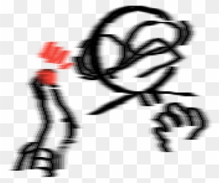 *stubs Toe* - Illustration Clipart