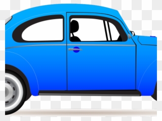 Miniature Clipart Volkswagen Bug - Car Cartoon Gif Png Transparent Png