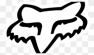 Fox Racing Logos Download Avec Fox Racing Stickers - Fox Racing Logo Png Clipart