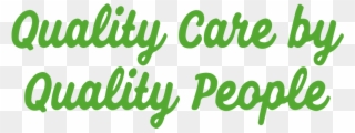 Quality Care By Quality People - Human Clipart