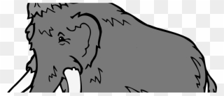 De Mastodon Hosted On Dizl - Cute Woolly Mammoth Throw Blanket Clipart