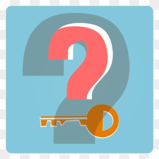 Key Security Icon Question Mark Png Image - Key Question Png Clipart