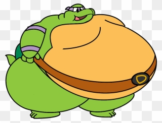 Fat Donnie - Transparent Fat Cartoon Character Clipart