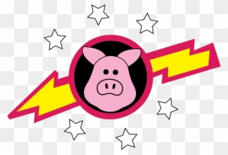 Pigs In Space - Muppets Pigs In Space Logo Clipart