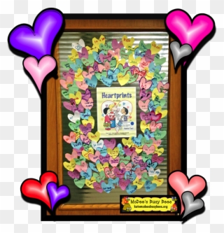 Heartprints Book Display - Heartprints Book Clipart