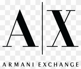 We Partner With The Greatest Brands - Armani Exchange Logo Vector Clipart