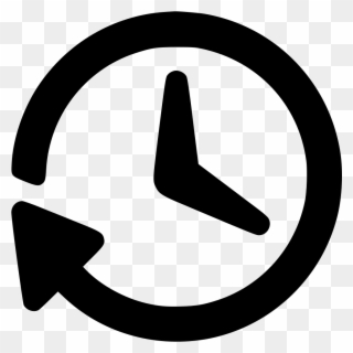 Arrow Clock Svg Download - Phone Logo Png Transparent Background Clipart